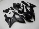 2006-2007 Suzuki GSXR 600/750 Motorcycle Fairings - Matte Black Glossy Black UK