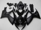 2006-2007 Suzuki GSXR 600/750 Motorcycle Fairings - Matte Black Glossy Black UK