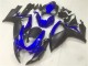 2006-2007 Suzuki GSXR 600/750 Motorcycle Fairings - Blue Matte Black UK