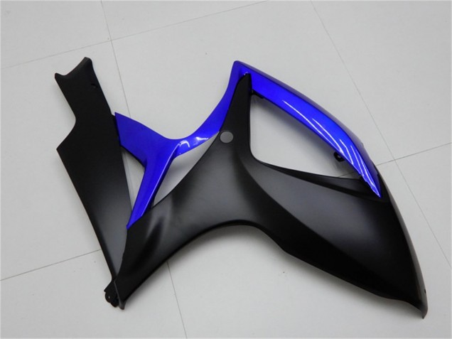 2006-2007 Suzuki GSXR 600/750 Motorcycle Fairings - Blue Matte Black UK