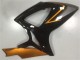 2006-2007 Suzuki GSXR 600/750 Motorcycle Fairings - Orange Glossy Black UK