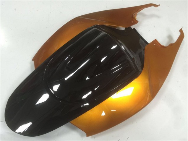 2006-2007 Suzuki GSXR 600/750 Motorcycle Fairings - Orange Glossy Black UK
