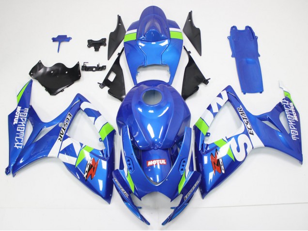2006-2007 Suzuki GSXR 600/750 Motorcycle Fairings - Blue White Green Red UK