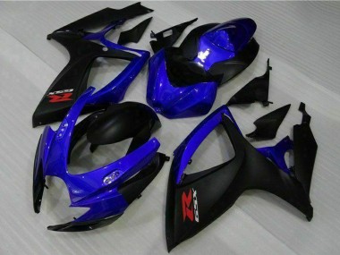 Best 2006-2007 Suzuki GSXR 600/750 Motorcycle Fairings - Blue Matte Black Red UK