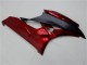2006-2007 Yamaha YZF R6 Motorcycle Fairing Kits - Red Matte Black UK
