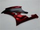 2006-2007 Yamaha YZF R6 Motorcycle Fairing Kits - Red Matte Black UK