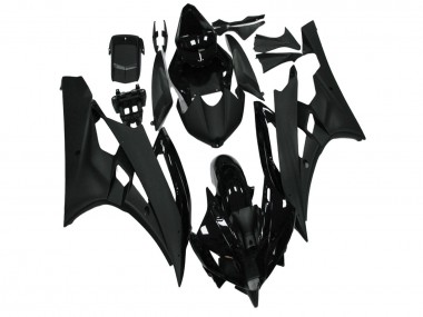 Best 2006-2007 Yamaha YZF R6 Motorcycle Fairing - Glossy Black Matte Black UK