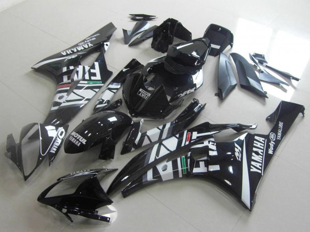 2006-2007 Yamaha YZF R6 Motorcycle Fairings - White Glossy Black Green Red Fiat Yamalube Motul UK