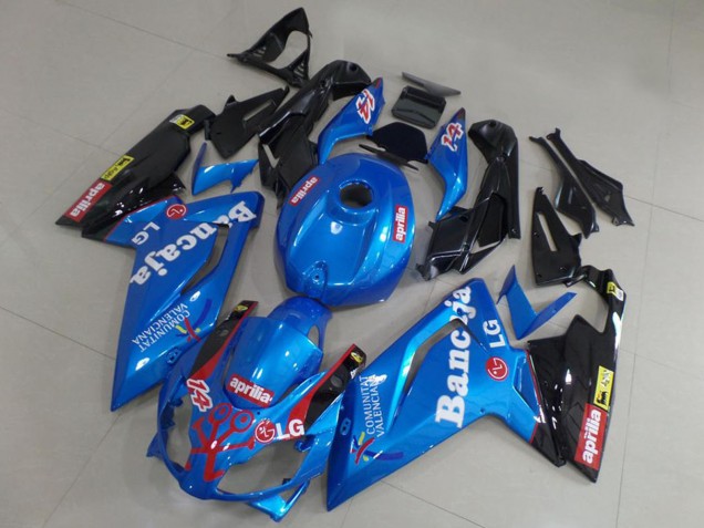 2006-2011 Aprilia RS125 Motorcycle Fairings - Blue Black UK