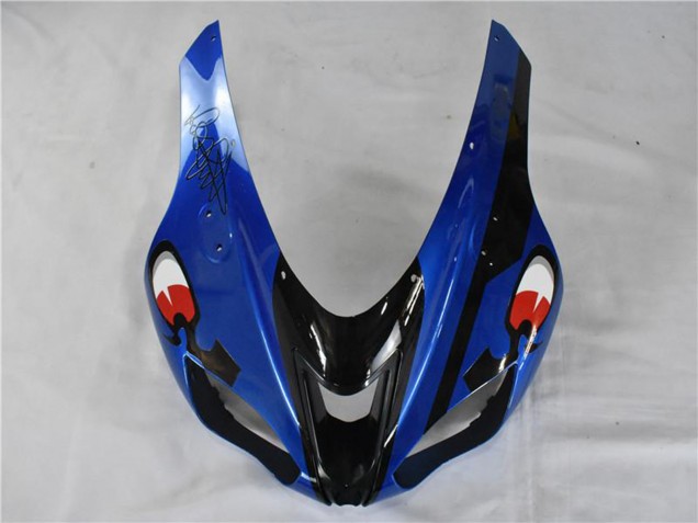 2007-2008 Kawasaki ZX6R Motorcycle Fairings - Blue Shark UK