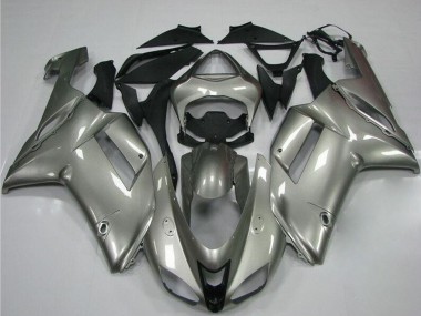 Best 2007-2008 Kawasaki ZX6R Motorcycle Fairings - Grey UK