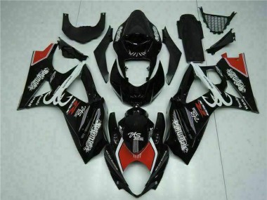 Best 2007-2008 Suzuki GSXR 1000 Motorcycle Fairings - Glossy Black Red White UK