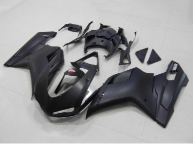 Best 2007-2014 Ducati 848 Motorcycle Fairings - Matte Black UK
