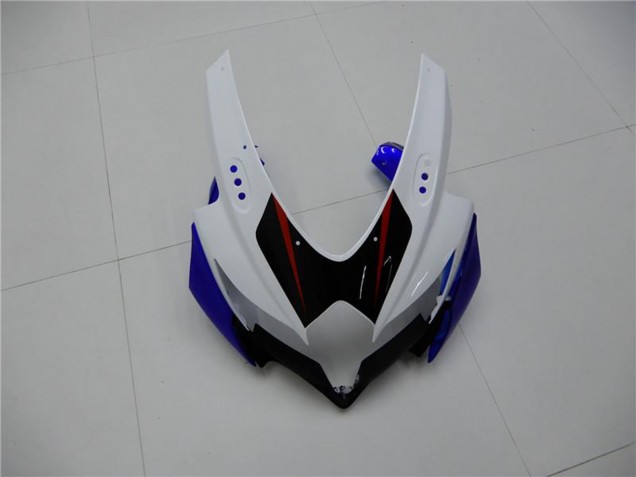 2008-2010 Suzuki GSXR 600/750 Motorcycle Fairings - White Blue Black Red Line UK