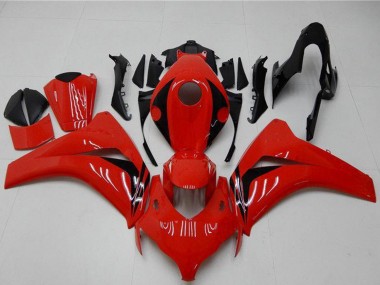 Best 2008-2011 Honda CBR1000RR Bike Fairings - Red Glossy Black UK