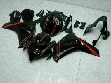 Best 2008-2011 Honda CBR1000RR Motorcycle Fairings - Glossy Black Red UK