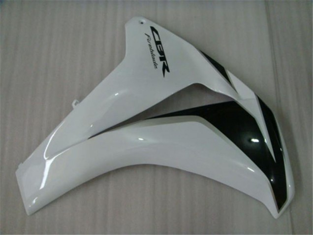 2008-2011 Honda CBR1000RR Motorcycle Fairings Kits - White Glossy Black UK