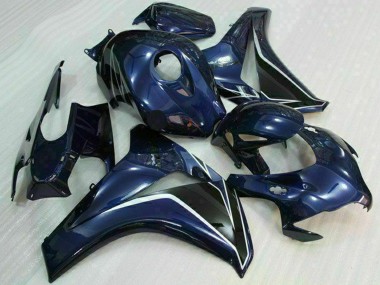 Best 2008-2011 Honda CBR1000RR Motorcycle Fairings - Dark Blue Glossy Black UK