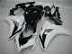 2008-2011 Honda CBR1000RR Bike Fairings - White Glossy Black UK