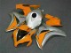 2008-2011 Honda CBR1000RR Motorcycle Fairings - Silver Orange UK