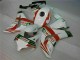 2008-2011 Honda CBR1000RR Motorcycle Fairings - White Red Green Castrol UK
