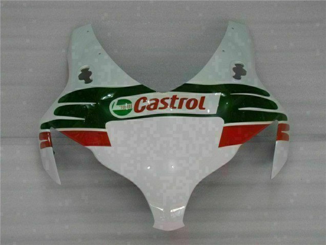2008-2011 Honda CBR1000RR Motorcycle Fairings - White Red Green Castrol UK