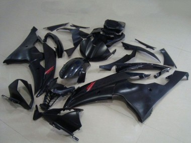 Best 2008-2016 Yamaha YZF R6 Motorcycle Fairings - Glossy Black Matte Black UK