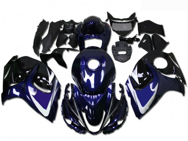 2008-2020 Suzuki GSXR 1300 Hayabusa Motorcycle Fairings - Glossy Black Blue White UK