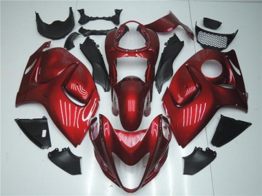 Best 2008-2020 Suzuki GSXR 1300 Hayabusa Motorcycle Fairings - Candy Red UK