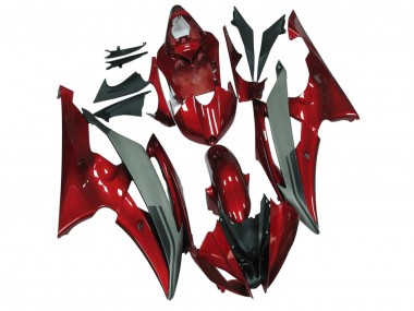 Best 2008-2016 Yamaha YZF R6 Motorcycle Fairings - Red Grey UK