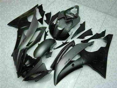 Best 2008-2016 Yamaha YZF R6 Motorcycle Fairings - Grey Matte Black UK