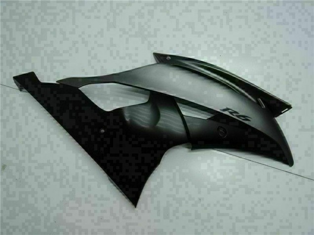2008-2016 Yamaha YZF R6 Motorcycle Fairings - Grey Matte Black UK