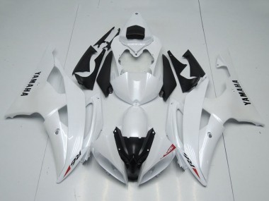 Best 2008-2016 Yamaha YZF R6 Motorcycle Fairings - Glossy White UK