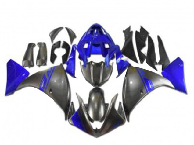 2009-2011 Yamaha YZF R1 Motorcycle Fairings - Blue Grey UK