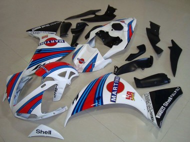 Best 2009-2011 Yamaha YZF R1 Motorcycle Fairings - White Blue Red Black Martini UK