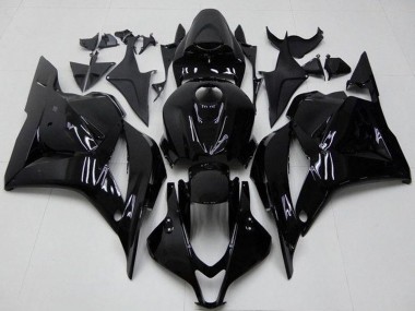 Best 2009-2012 Honda CBR600RR Motorcycle Fairing Kits - Glossy Black UK