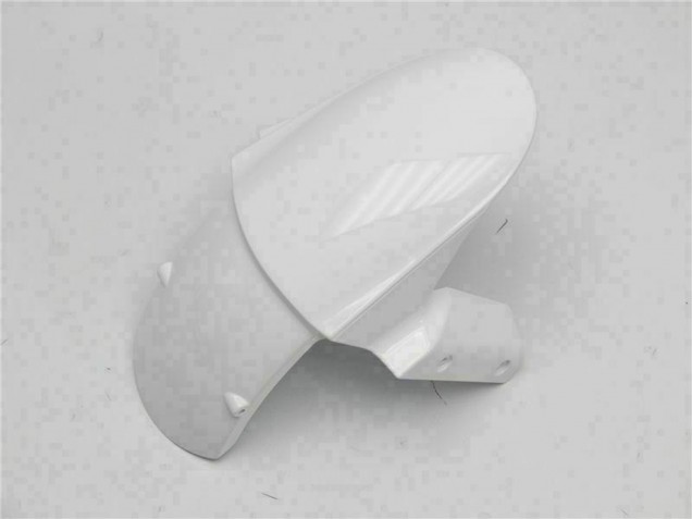 2009-2012 Kawasaki ZX6R Motorcycle Fairings - Glossy Black White UK