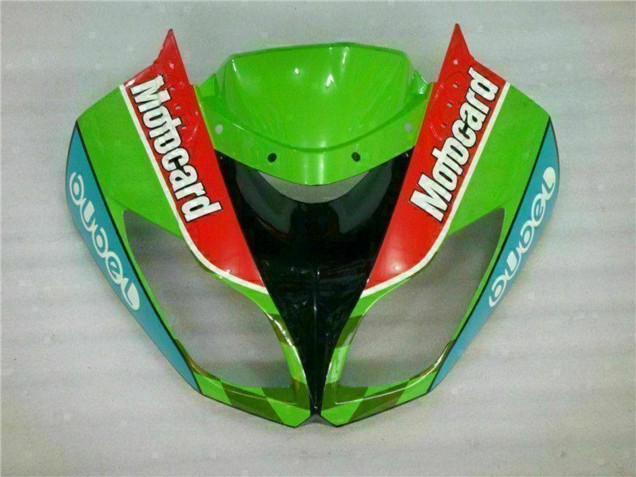 2009-2012 Kawasaki ZX6R Motorcycle Fairings - Green White Red Black Blue Motocard UK