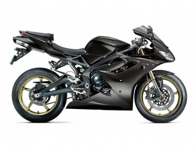 2009-2012 Triumph Daytona 675 Triple Motorcycle Fairings - Matte Black UK
