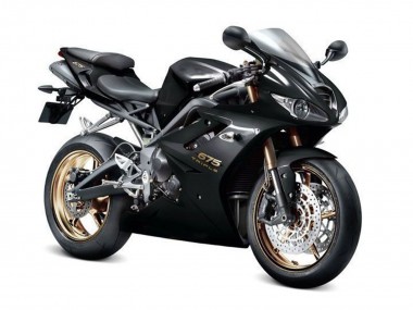 Best 2009-2012 Triumph Daytona 675 Triple Motorcycle Fairings - Glossy Black UK