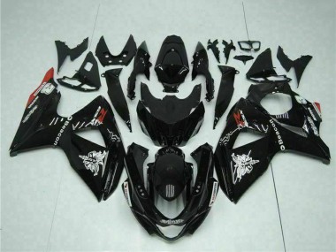 Best 2009-2016 Suzuki GSXR 1000 Motorcycle Fairings - Glossy Black Red Beacon Motul UK