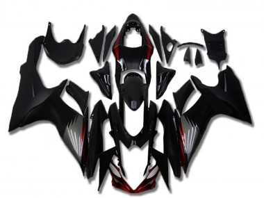 Best 2011-2024 Suzuki GSXR 600/750 Motorcycle Fairings - Glossy Black Matte Black Grey Red UK