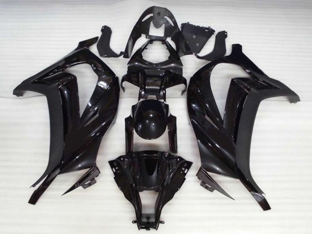 2011-2015 Kawasaki ZX10R Motorcycle Fairing - Glossy Black UK