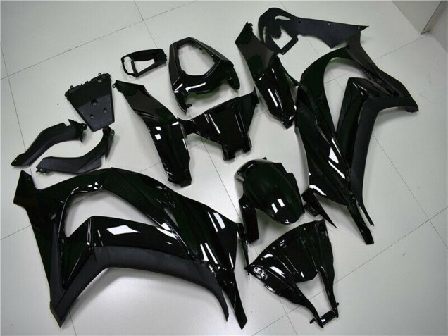 2011-2015 Kawasaki ZX10R Motorcycle Fairings - Glossy Black UK