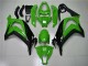 2011-2015 Kawasaki ZX10R Motorcycle Fairing - Green Glossy Black UK