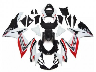 Best 2011-2024 Suzuki GSXR 600/750 Motorcycle Fairings - White Red Black Alstare UK