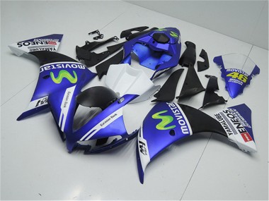 Best 2012-2014 Yamaha YZF R1 Motorcycle Fairings - Blue White Black Green MoviStar Yamalube ENEOS UK