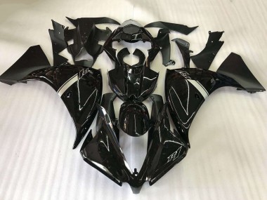 Best 2012-2014 Yamaha YZF R1 Motorcycle Fairings - Glossy Black UK