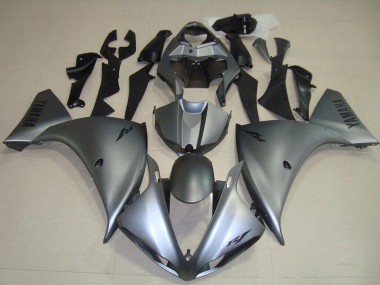 Best 2012-2014 Yamaha YZF R1 Motorcycle Fairing - Matte Grey UK