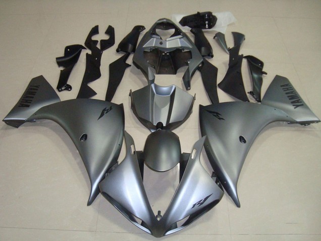 2012-2014 Yamaha YZF R1 Motorcycle Fairing - Matte Grey UK